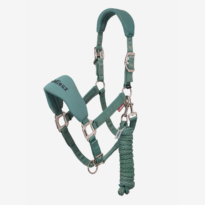 LeMieux Breakaway Vogue Headcollar & Leadrope - Aloe