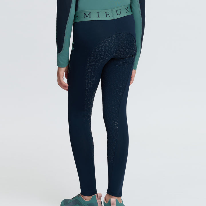 LeMieux Mini Pull Ons - Navy/Aloe