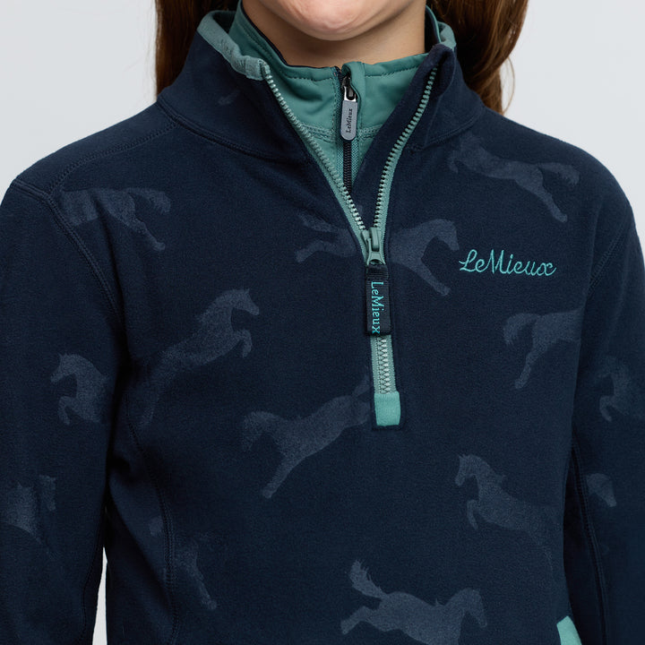 LeMieux Mini Maggie Horse Fleece - Navy