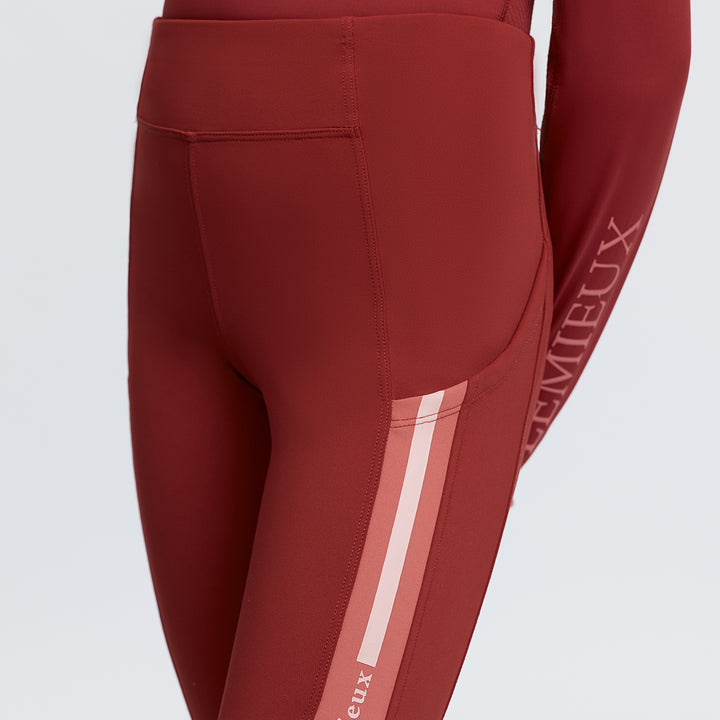 LeMieux Young Rider Orla Pull Ons - Russet