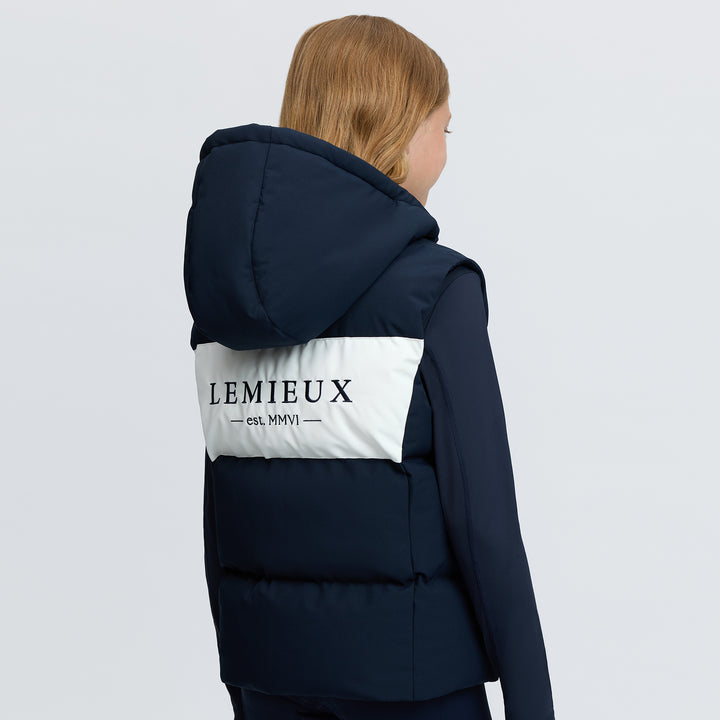 LeMieux Young Rider Joey Hooded Gilet - Navy