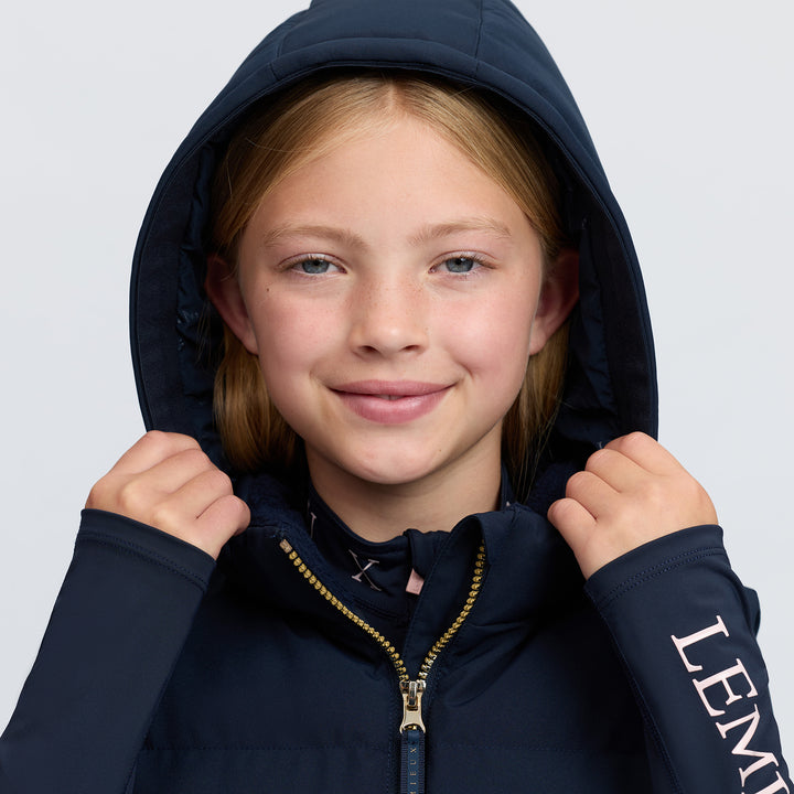 LeMieux Young Rider Joey Hooded Gilet - Navy