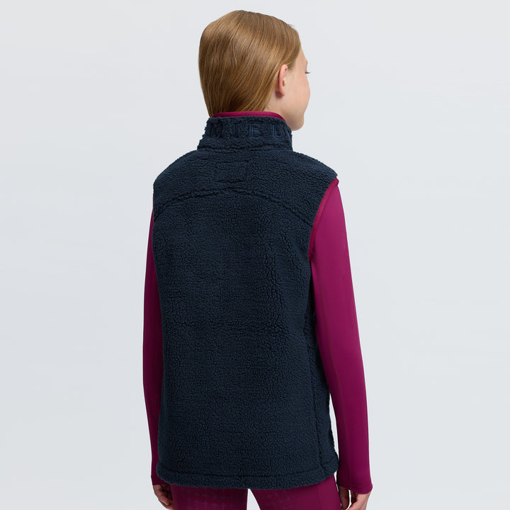 LeMieux Young Rider Trinity Teddy Gilet - Navy