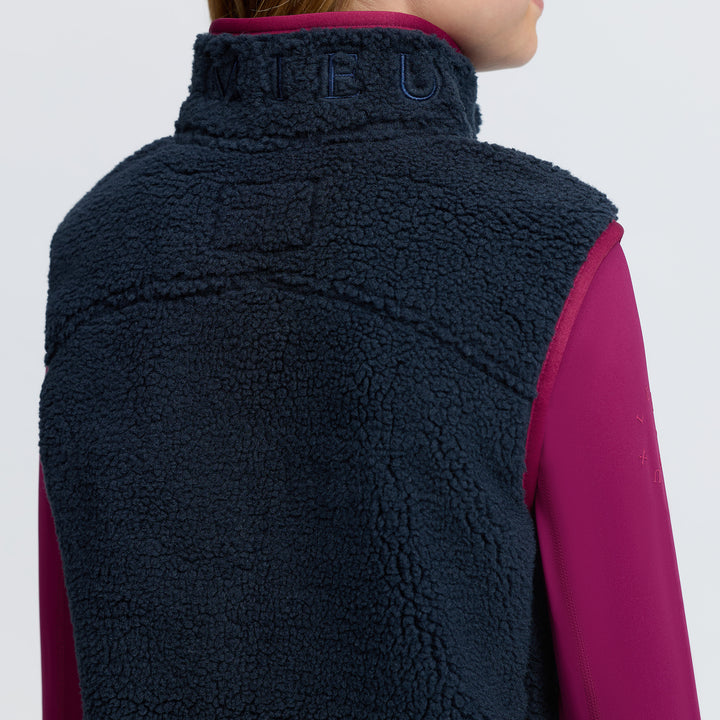 LeMieux Young Rider Trinity Teddy Gilet - Navy