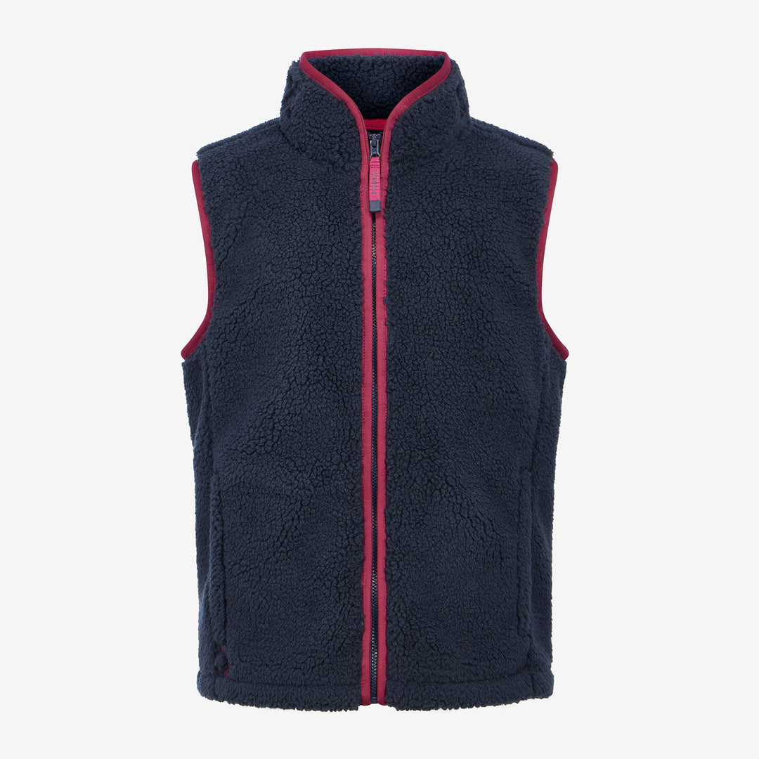 LeMieux Young Rider Trinity Teddy Gilet - Navy