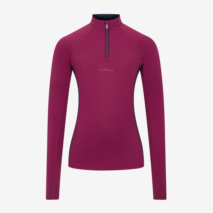 LeMieux Young Rider Classique Base Layer - Blackberry