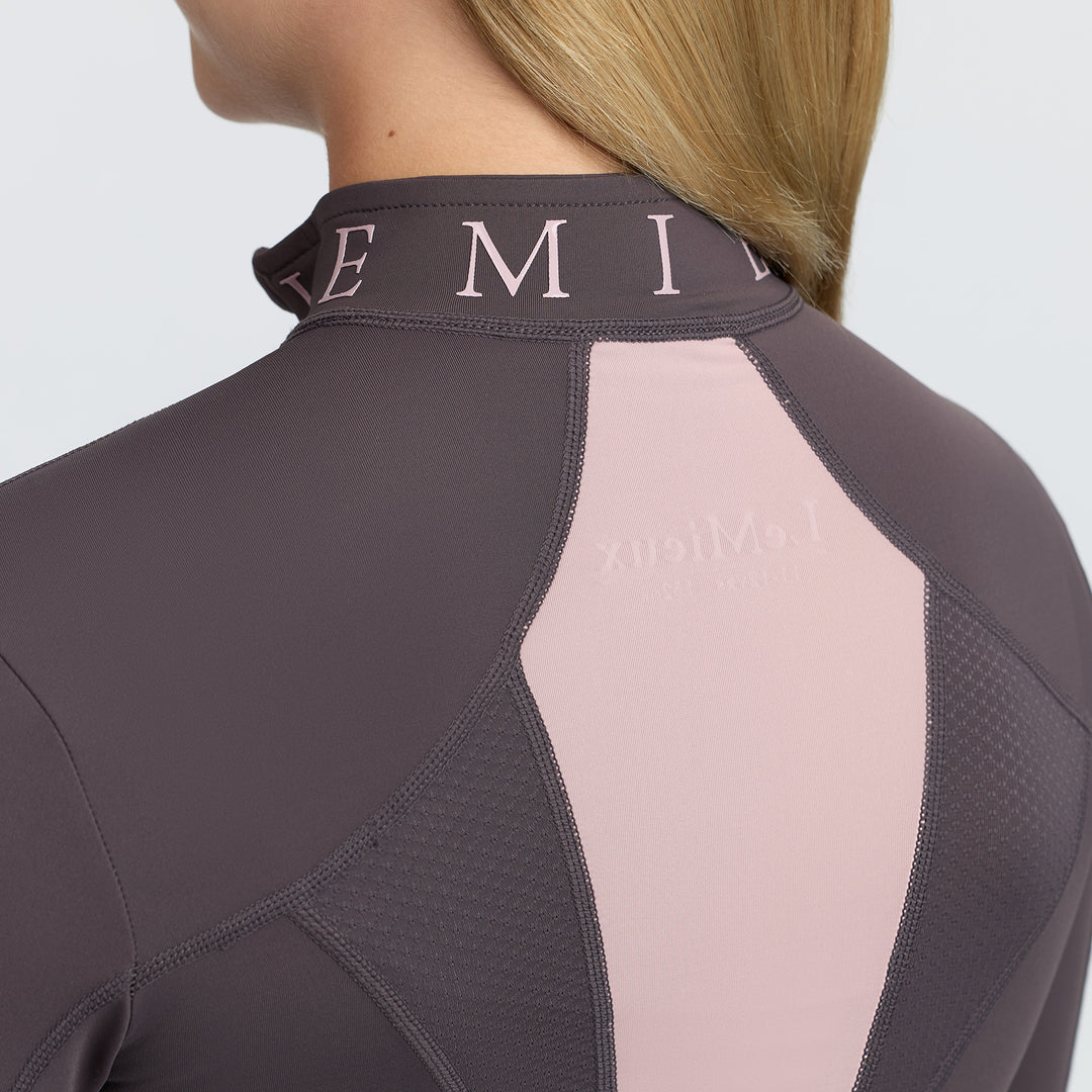 LeMieux Young Rider Mia Mesh Base Layer - Cocoa