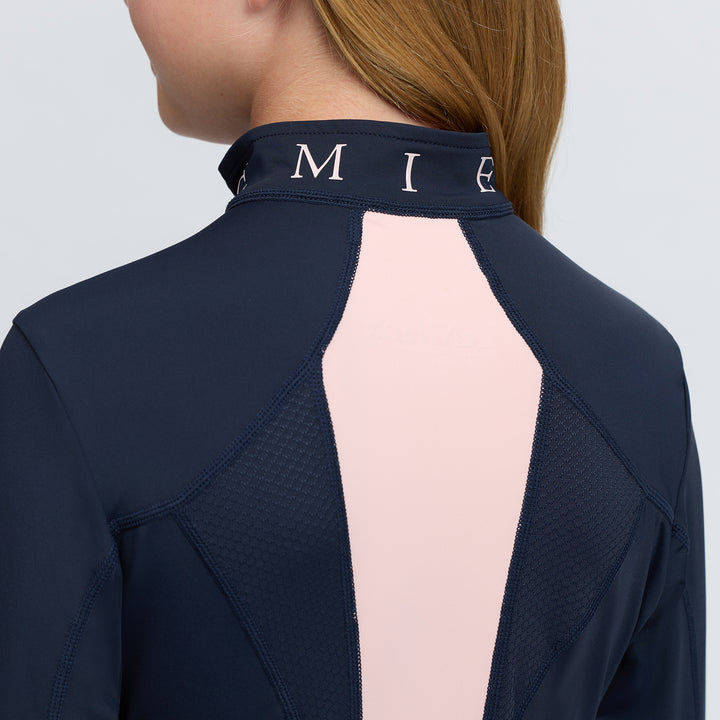 LeMieux Young Rider Mia Mesh Base Layer - Navy