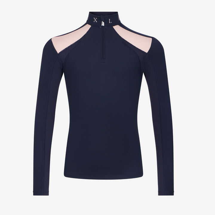 LeMieux Young Rider Mia Mesh Base Layer - Navy
