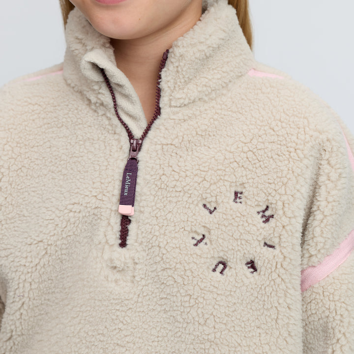 LeMieux Young Rider Jody Teddy Fleece - Stone
