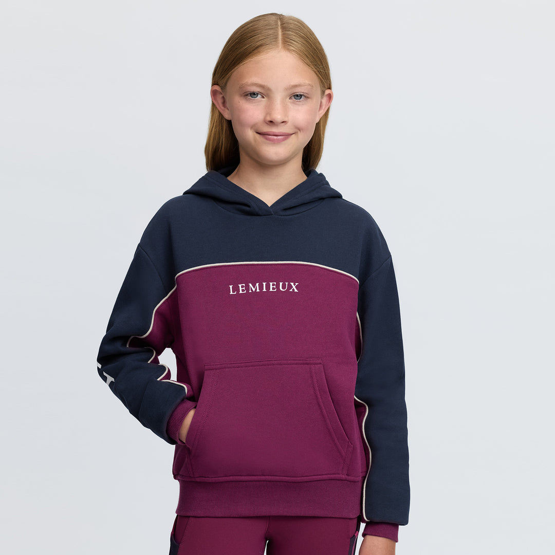 LeMieux Young Rider Sadie Hoodie - Blackberry
