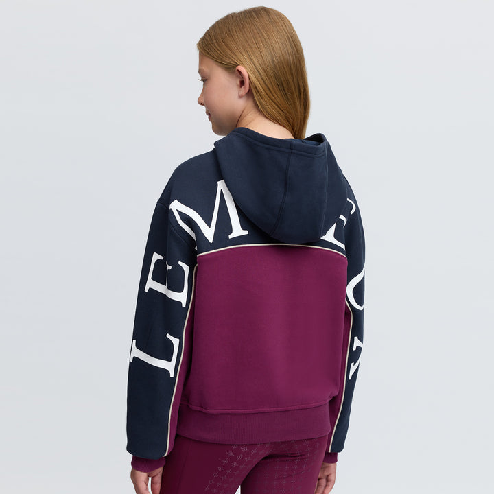 LeMieux Young Rider Sadie Hoodie - Blackberry
