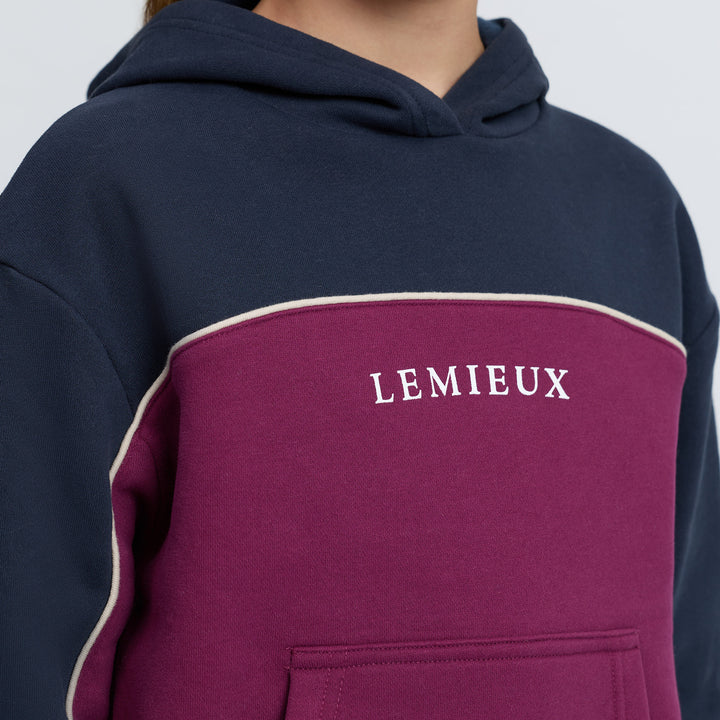 LeMieux Young Rider Sadie Hoodie - Blackberry