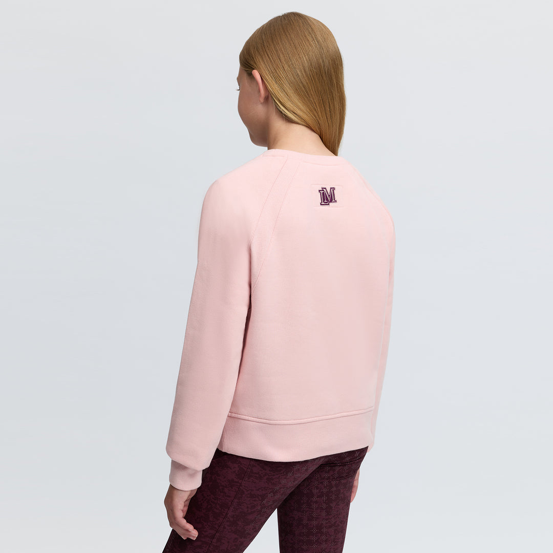 LeMieux Young Rider Shay Varsity Crew - Petal
