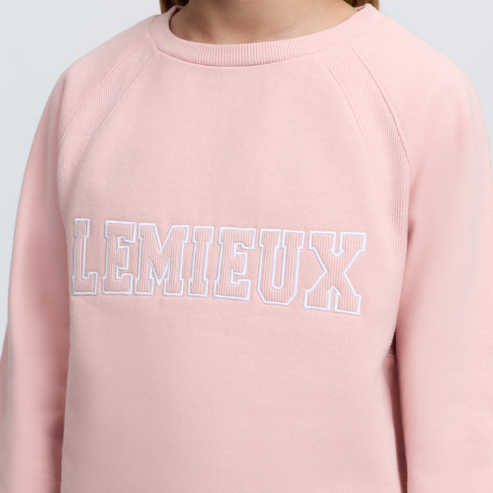 LeMieux Young Rider Shay Varsity Crew - Petal