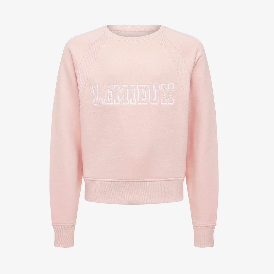 LeMieux Young Rider Shay Varsity Crew - Petal