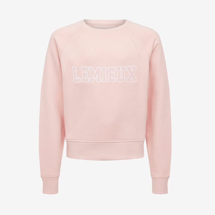 LeMieux Young Rider Shay Varsity Crew - Petal
