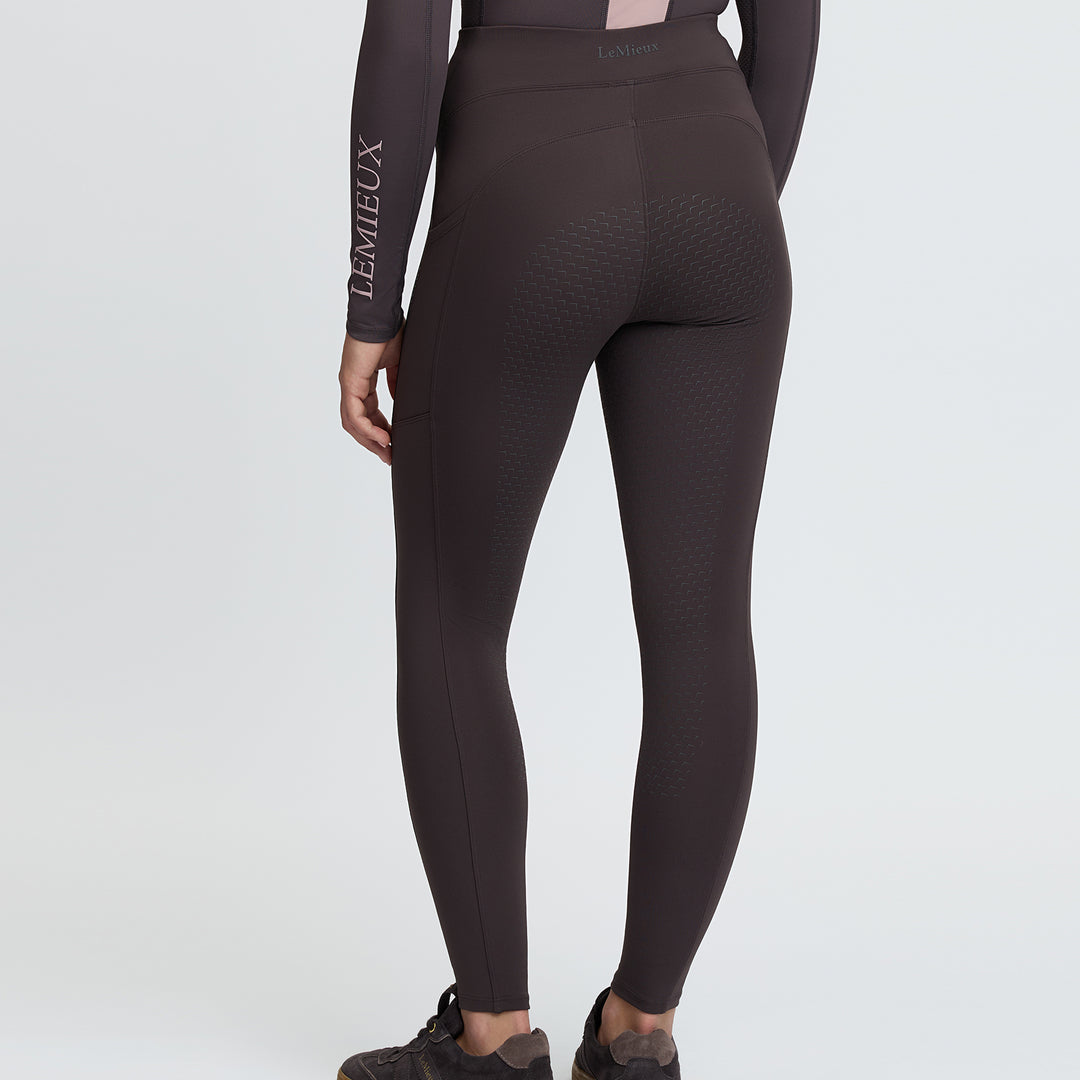 LeMieux Young Rider Nell Brushed Pull Ons - Cocoa