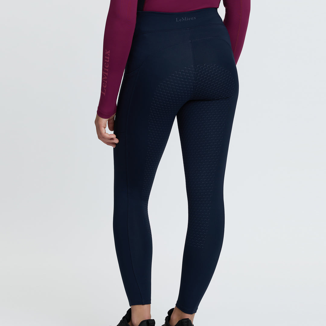 LeMieux Young Rider Nell Brushed Pull Ons - Navy