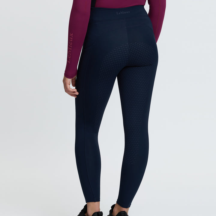 LeMieux Young Rider Nell Brushed Pull Ons - Navy