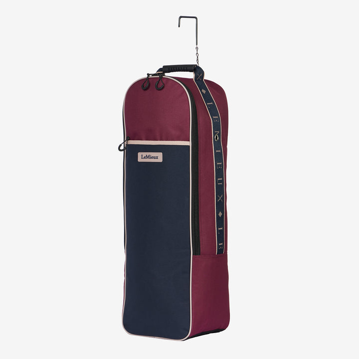 LeMieux Anatomical Bridle Bag - Blackberry