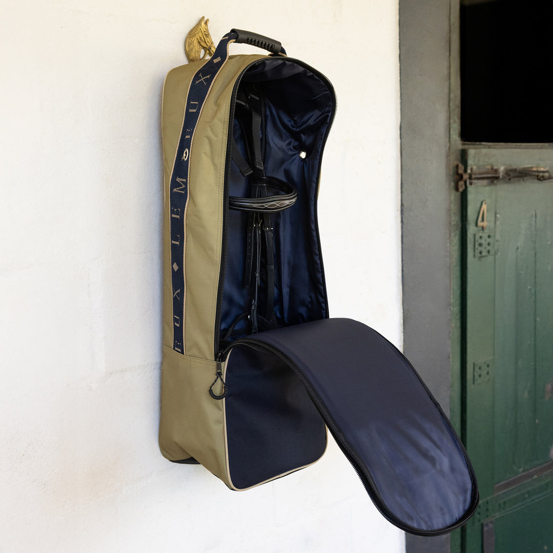 LeMieux Anatomical Bridle Bag - Gooseberry