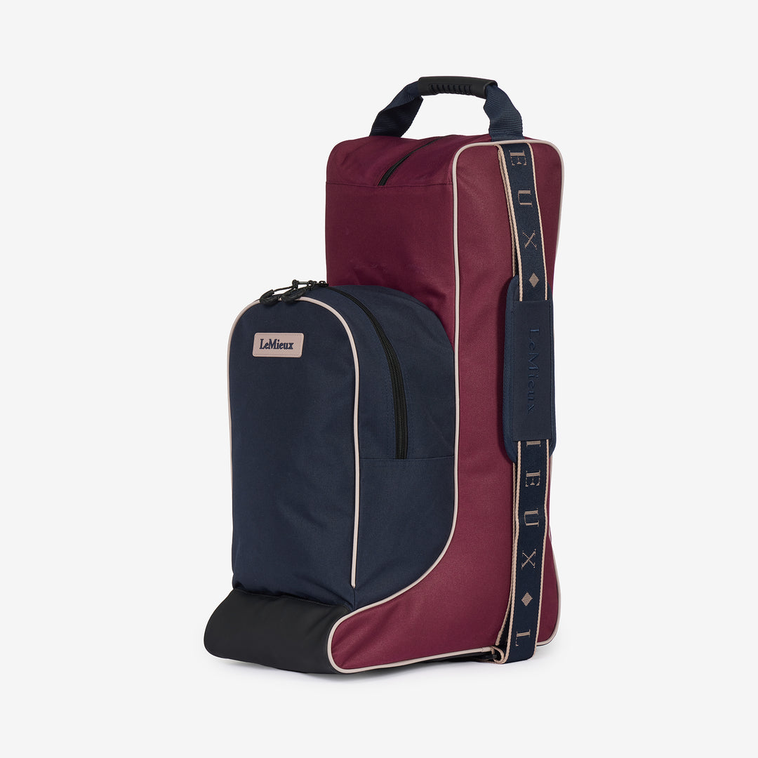 LeMieux Boot & Hat Bag - Blackberry