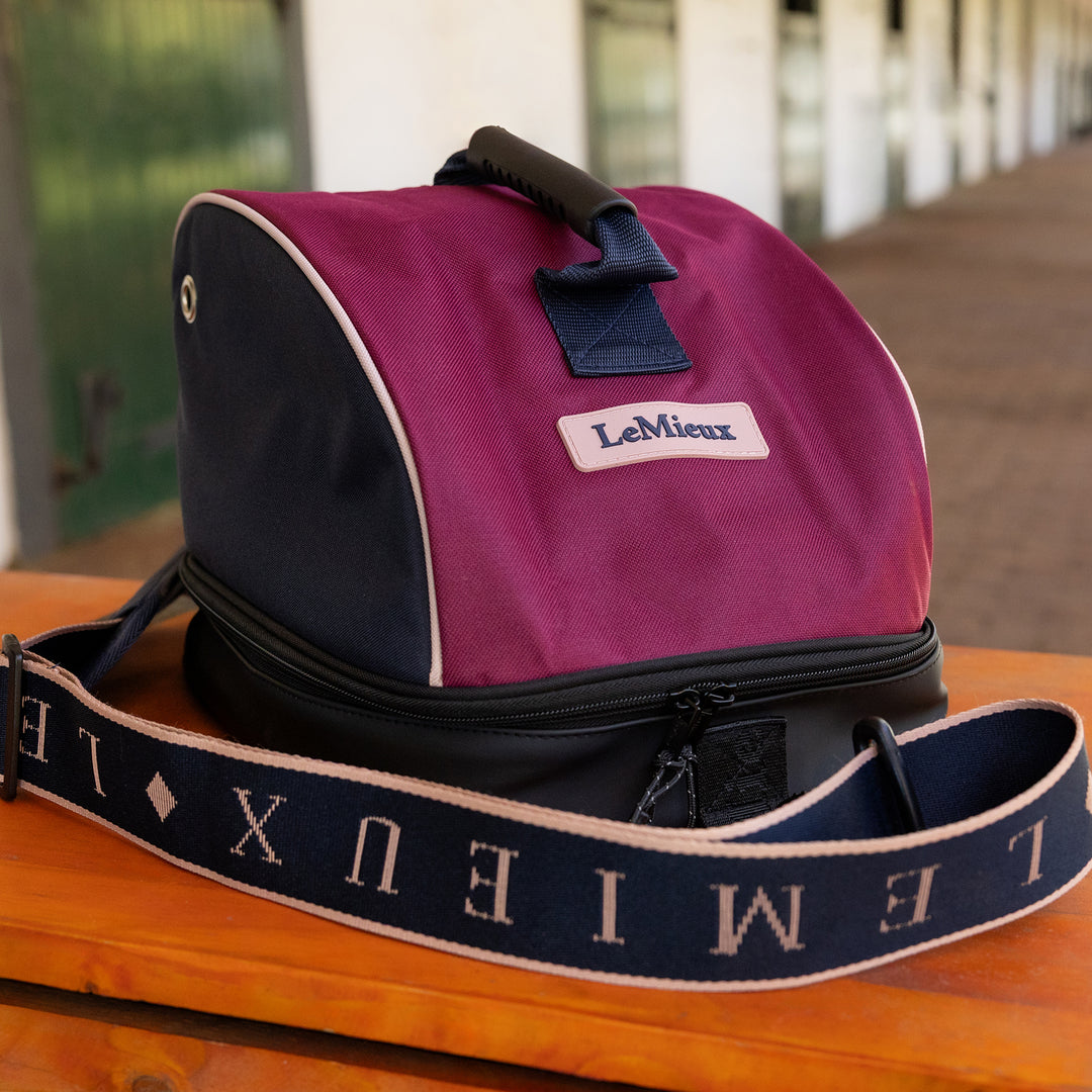LeMieux Hat Bag - Blackberry