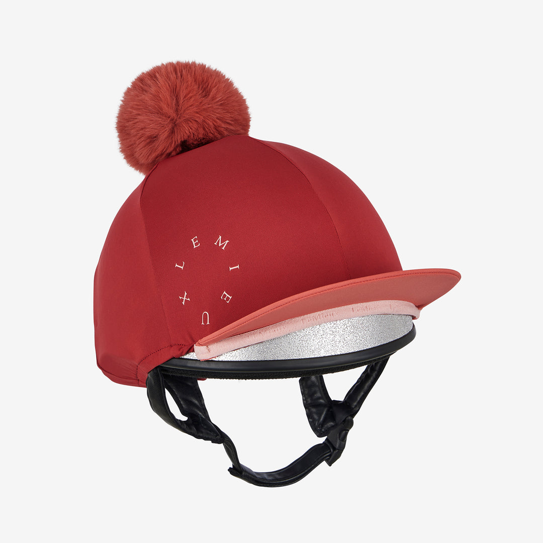 LeMieux Classique Pom Hat Silk - Russet