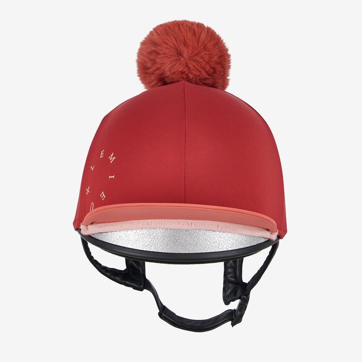 LeMieux Classique Pom Hat Silk - Russet