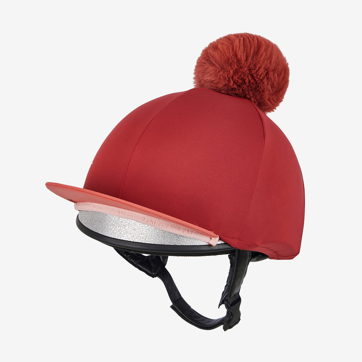 LeMieux Classique Pom Hat Silk - Russet