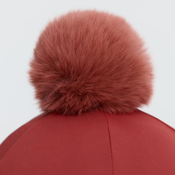 LeMieux Classique Pom Hat Silk - Russet