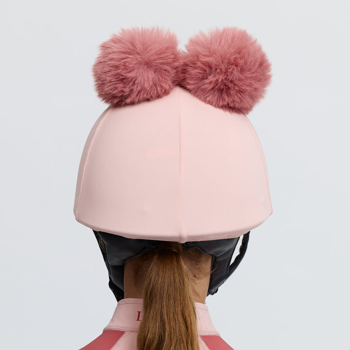 LeMieux Mini Double Pom Hat Silk - Petal