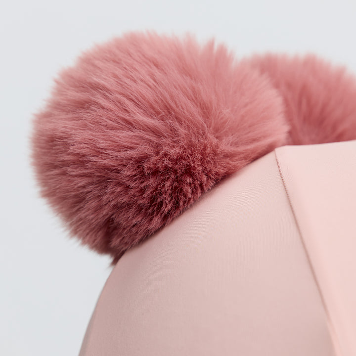 LeMieux Mini Double Pom Hat Silk - Petal