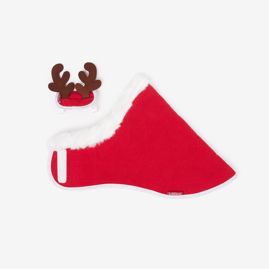 LeMieux Hobby Horse Christmas Rug Set