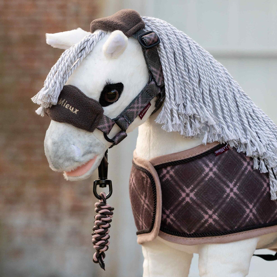 LeMieux Toy Pony Heritage Vogue Headcollar & Leadrope - Cocoa