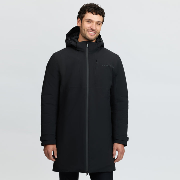 LeMieux Mens Waterproof Training Coat - Black