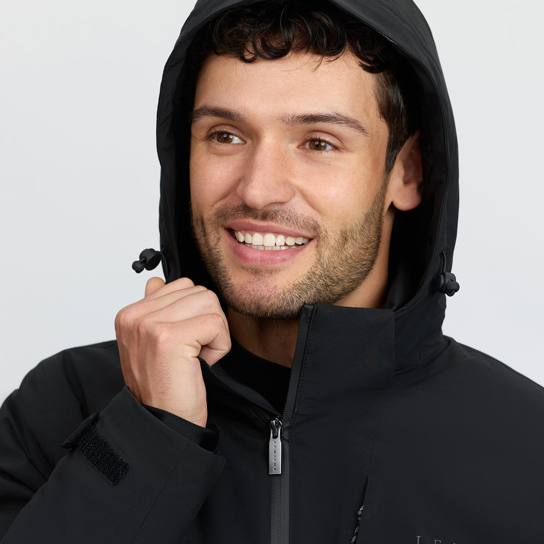 LeMieux Mens Waterproof Training Coat - Black