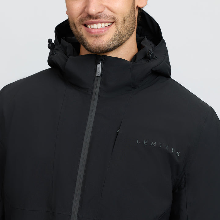 LeMieux Mens Waterproof Training Coat - Black