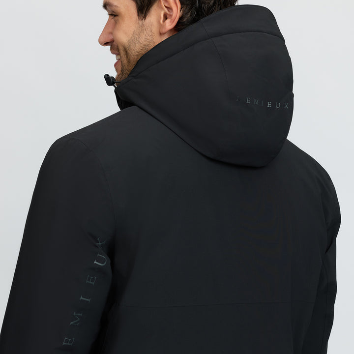 LeMieux Mens Waterproof Training Coat - Black