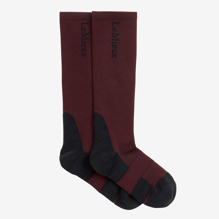 LeMieux Ladies Performance Socks -Bramble