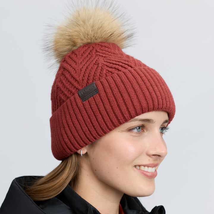 LeMieux Clara Knit Beanie - Russet