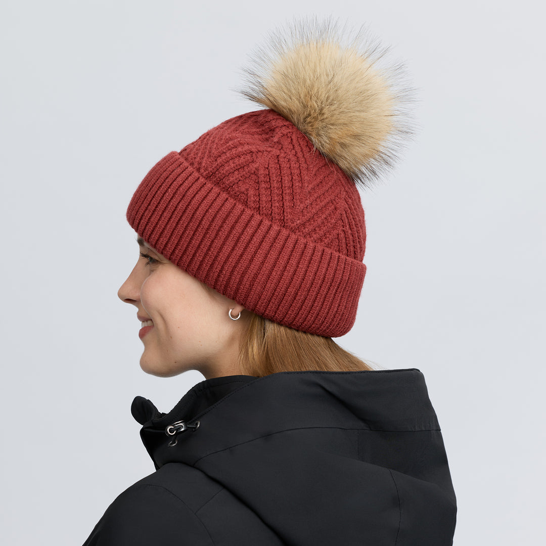 LeMieux Clara Knit Beanie - Russet