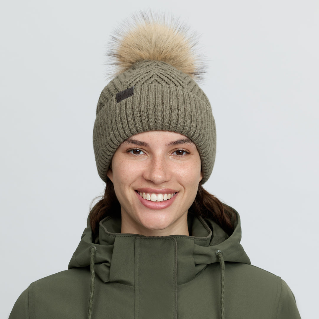 LeMieux Clara Knit Beanie - Willow Green