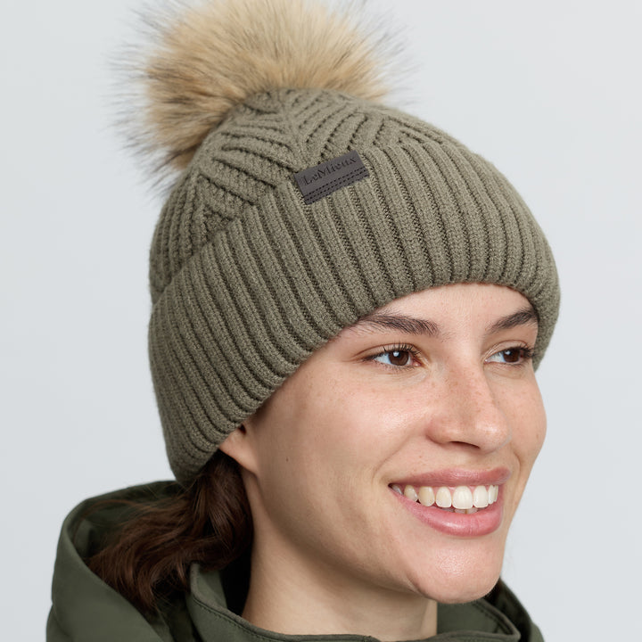 LeMieux Clara Knit Beanie - Willow Green