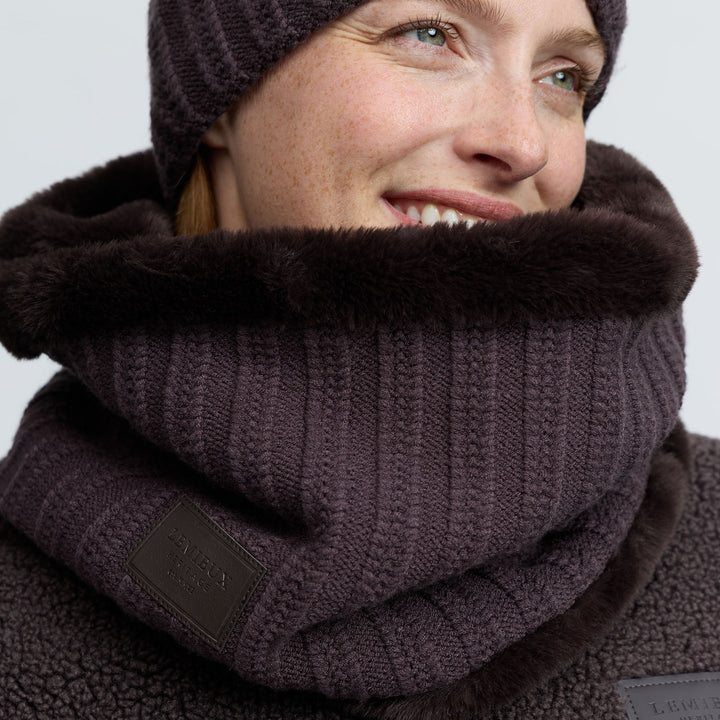 LeMieux Heritage Knitted Snood - Cocoa