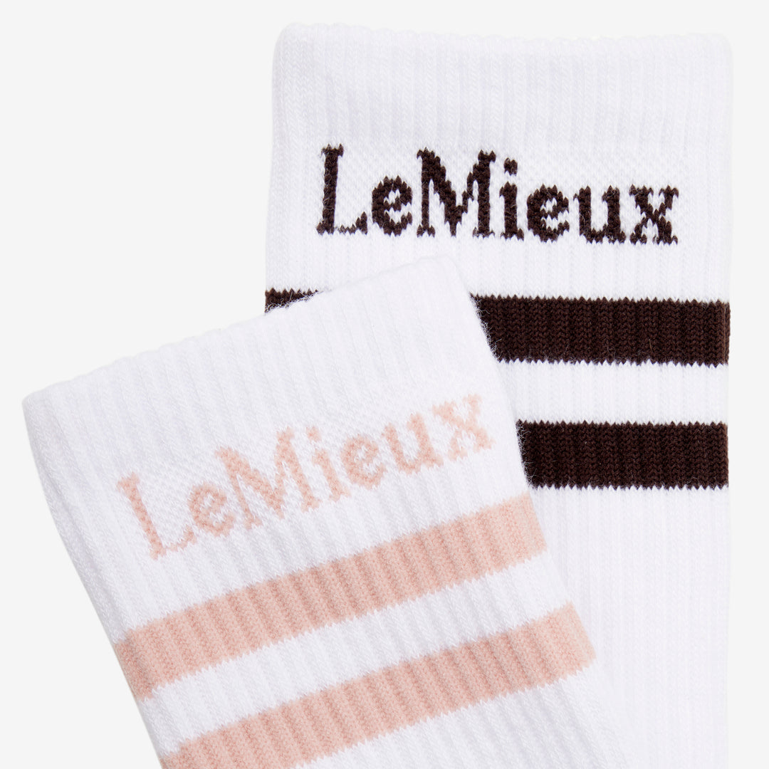 LeMieux Ladies Tall Crew Socks 2 Pack