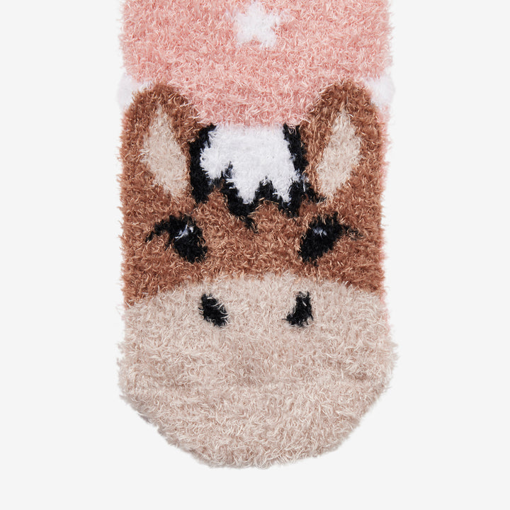 LeMieux Mini Fluffy Character Socks - Oskar