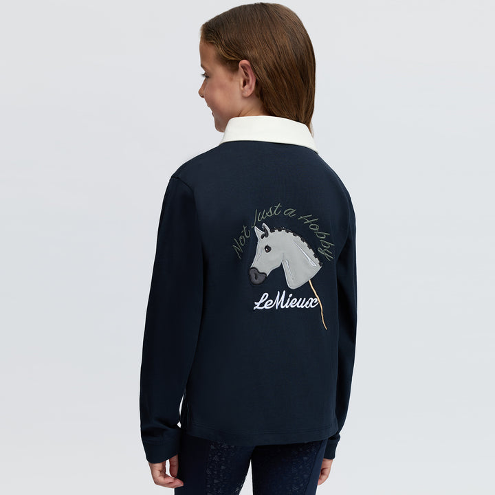 LeMieux Mini Roman Rugby - Navy
