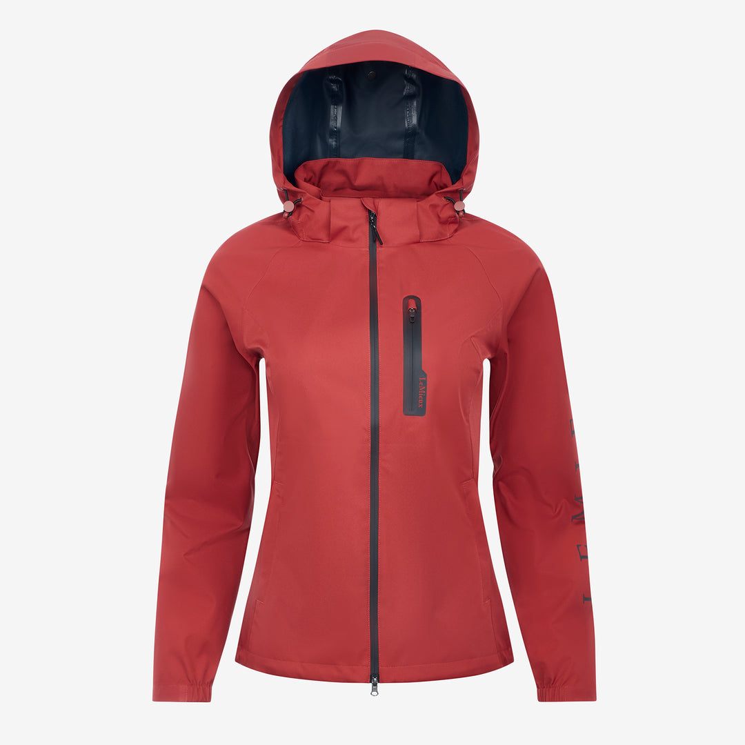 LeMieux Ladies Athena Waterproof Lightweight Jacket - Russet